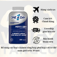 VIÊN UỐNG VITAMIN TỔNG HỢP ONE A DAY MEN 50+ 300 VIÊN