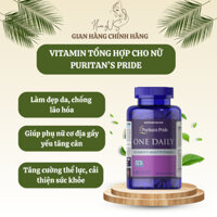 Viên uống Vitamin tổng hợp One Daily Women’s Multivitamin Puritan’s Pride cho nữ, hộp 100 viên