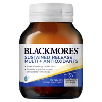 Viên uống vitamin tổng hợp và các chất chống oxy hóa Blackmores Sustained Release Multi + Antioxidants 75 viên