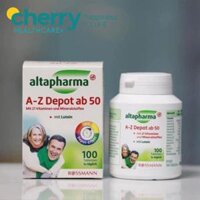 Viên uống Vitamin tổng hợp Altapharma A-Z Depot dành cho người trên 50 tuổi