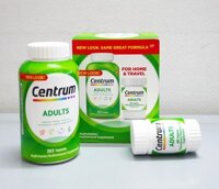 Viên uống Vitamin tổng hợp Centrum Multivitamin Adults Under dưới 50