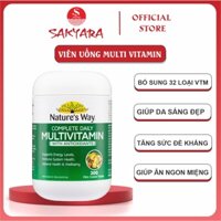 Viên Uống Vitamin Tổng Hợp Nature’s Way Complete Daily Multivitamin Nội Địa Úc 200 Viên
