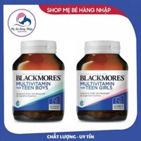 Viên uống vitamin tổng hợp multivitamin Teen Boy/ Girl Blackmores Úc 60 viên
