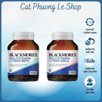 Viên Uống Vitamin Tổng Hợp Dành Cho Thanh Thiếu Niên Blackmores Multivitamin For Teen Girls Boy