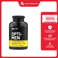 Viên uống vitamin và khoáng chất ON Opti-men, Multivitamin for Active Men nhập Mỹ - Gymstore tăng hiệu suất luyện tập