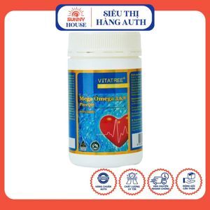 Viên uống Vitatree Mega Omega 369 Plus CoQ10 120 viên