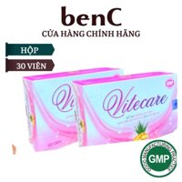 Viên uống Vitecare Benc bổ sung Vitamin E, hạn chế lão hóa da, giúp làm đẹp da và giảm nguy cơ thiếu hụt thiếu vitamin E
