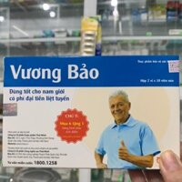 Viên uống Vương Bảo- dùng tốt cho nam giới phì đại tiền liệt tuyến