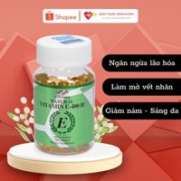 Viên uống xóa nhăn mỹ natural vitamin E 400iu NuHearth 100 viên