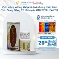 Viên uống xương khớp hỗ trợ phong thấp Linh Tiên Song Đằng Tố Malaysia GOLDEN HEALTH - Hộp 20 viên