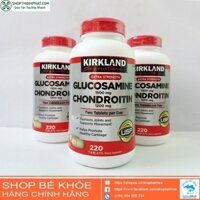 Viên uống xương khớp KIRKLAND SIGNATURE GLUCOSAMINE 1500mg CHONDROITIN 1200mg