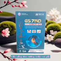 Viên uống xương khớp-vai gáy GS 750 hỗ trợ giảm viêm đau khớp, hộp 30 viên