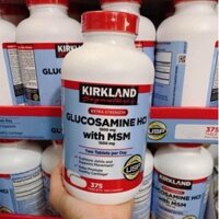 Viên uống xương khớp glucosamine kirkland 1500mg của mỹ chai 375 viên