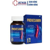 Viên uống xương khớp PROVESAMIN bổ sung glucosamine bổ khớp, giảm đau khớp hộp 30 viên