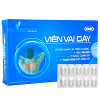 Viên Vai Gáy Isopharco, hỗ trợ giúp giảm đau vai gáy, đau mỏi cổ, tê cánh tay