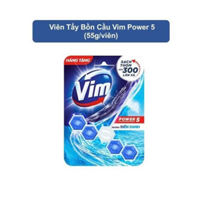 Viên vệ sinh bồn cầu VIM hương chanh 55g