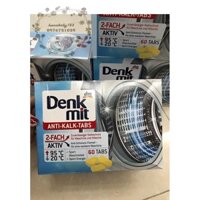 VIÊN VỆ SINH MÁY GIẶT DENKMIT 60 Viên [Hàng Đức]