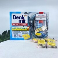 Viên vệ sinh máy giặt Denkmit Anti Kalk Tabs HÀNG CHUẨN ĐỨC