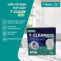 Viên Vệ Sinh Máy Giặt T-Clean – Giải Pháp Làm Sạch Hiệu Quả, An Toàn Cho Máy Giặt Của Bạn