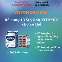 Viên VISTON ĐẠM SỮA TPP - Hỗ trợ bổ sung Lysine và Vitamin cho cơ thể, ăn ngon, tăng sức đề kháng