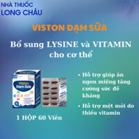Viên VISTON ĐẠM SỮA TPP - Hỗ trợ bổ sung Lysine và Vitamin cho cơ thể, ăn ngon, tăng sức đề kháng tổng hợp