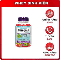 Viên Webber Naturals Triple Strength Omega-3 with CoQ10 900mg (80 viên) tại Whey Sinh Viên Hải Phòng