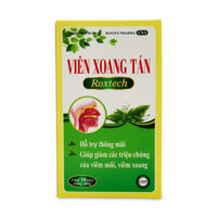 Viên Xoang Tán ROXTECH giảm viêm mũi,viêm xoang,thông mũi