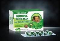 Viên xông Natural Hương Tràm ,Bạc Hà, Khuynh Diệp