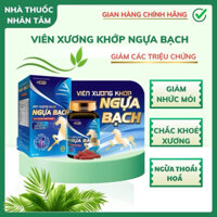 Viên Xương Khớp Ngựa Bạch Cải Thiện Đau Nhứt Xương Khớp, Khô Khớp, Thoái Hoá Xương Khớp - Lọ 60v