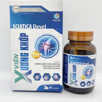 Viên xương khớp Sciatica Devel- dưỡng khớp, giảm đau nhức xương khớp, giúp khớp khỏe mạnh, linh hoạt
