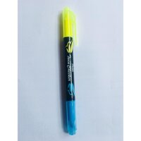 Viết Dạ Quang 2 Đầu Pentel  SLW8 - Vàng Neon  - Xanh Dương