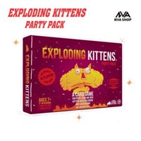 [Việt hóa] Mèo Nổ PARTY PACK hộp cứng  - Exploding Kittens BoardGame