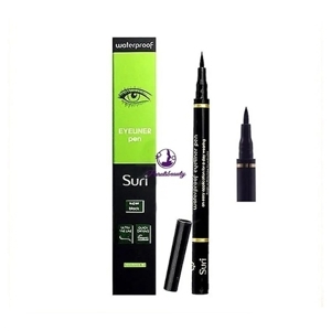 Viết kẻ mí mắt Suri Waterproof eyeliner pen - không lem, không trôi, không thấm nước siêu mảnh