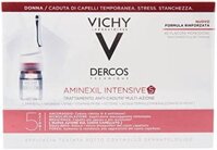 Viết lại tiêu đề sản phẩm bằng tiếng Việt:  Vichy Dercos Aminexil Clinical Intensive Điều Trị Gàu Chuyên Sâu cho Nữ, 42 Lọ Một Liều Duy Nhất