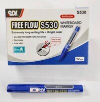 VIẾT LÔNG BẢNG SDI FREEFLOW S530 WHITEBOARD MARKER - Xanh