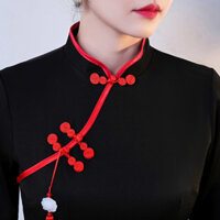 Việt Nam Aude Sườn Xám Sàn Diễn Trang Phục Nữ Quần Dài Hai Mảnh Phù Hợp Với Phong Cách Trung Hoa Chính Hãng Phong Cách Trẻ Trung Phong Cách Dài Thanh Lịch