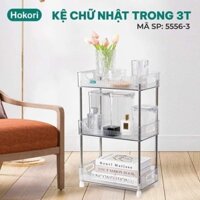 [Việt Nhật] Kệ chữ nhật 2 tầng,3 tầng Hokori đựng đồ, cốc chén, đựng mỹ phẩm khay nhựa GiaDungANHTHU.Store
