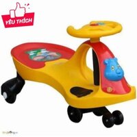 [việt nhật]xe lắc cho bé không tựa, xe lắc nhựa Việt Nhật có nhạc kêu vui tai [sẵn hàng]