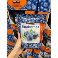Việt Quất Blueberry sấy Kirkland Signature Whole Dried Blueberries túi 567g USA