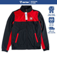 VIỆT TIẾN - Áo Khoác Gió Thu Đông Thể Thao Màu Đen - Đỏ Trượt Nước Siêu Nhẹ Việt Tiến Smart Casual