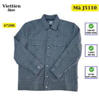việt tiến - áo khoác jecket 2 lớp nút bấm phom reguler