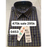 Việt tiến áo sơ mi dài tay giá mác 475k sale 295k
