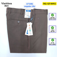 việt tiến - quần tây màu xanh đen , nâu, Dgreen phom reguler 0ly vải co giãn