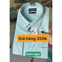 Việt tiến sơ mi dài tay giá mác 350k sale 200k Form regular (tiêu chuẩn)