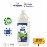 Vietcoco- Dầu dừa ép lạnh hữu cơ chai 1L