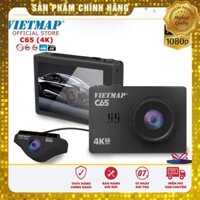 VIETMAP C65 - Camera Hành Trình Ô Tô Màn Hình Cảm Ứng, Cảnh Báo Giọng Nói, Quay Góc Rộng 170 độ Full HD