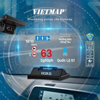 Vietmap H2AS - Màn hình HUD hiển thị kính lái thông tin Cảnh báo giao thông - Hàng chính hãng - Chỉ H2AS