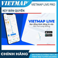 VIETMAP LIVE PRO Bản Quyền 1 Năm và 2 năm Chính Hãng-Phần Mềm Dẫn Đường Cho Ô Tô Có Đầy Đủ Cảnh Báo Giao Thông