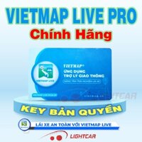 Vietmap Live Pro Chính Hãng , Phần Mềm Dẫn Đường Và Cảnh Báo Giao Thông Vietmap