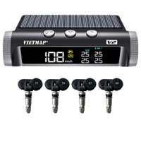 VIETMAP V2 - Cảm biến áp suất lốp tích hợp Cảnh báo tốc độ &amp; Camera Giao thông - Hàng chính hãng - Cảm biến gắn trong